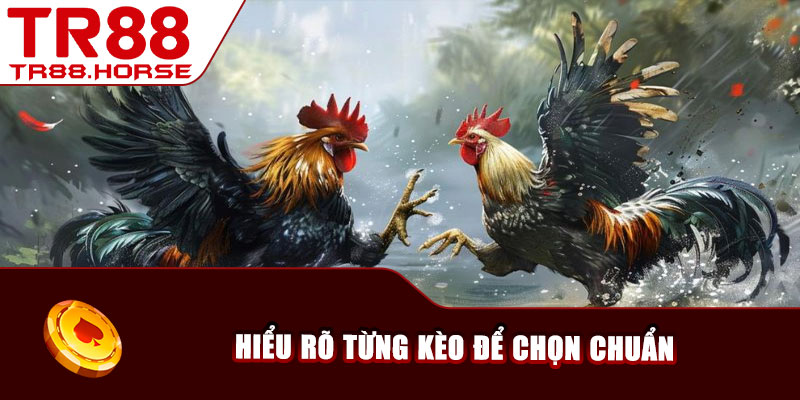 Hiểu rõ từng kèo để chọn chuẩn